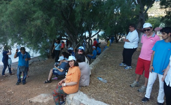 Εκδρομή των παιδιών στην παραλιακή Νέα Πέραμο
